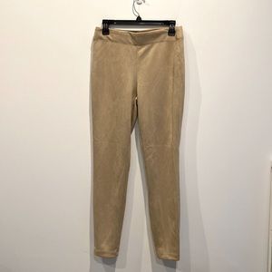 NEW Max Studio Faux Suede Pull On Pants